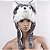Touca Gorro Bichinhos Super Macia Pelucia Forro Capuz Animais Capuz Bichos Infantil Juvenil Fofinho Panda Urso Coelho - Imagem 2