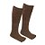 Meia 3/4 Felpuda Grande Cores Adulto 36-40 Peludinha Inverno - Imagem 5