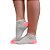 Kit 2 Pares Meia Sapatilha Algodão Feminina Bicolor Cano Curto - Imagem 5
