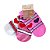 Kit 3 Pares de Meia Infantil com Antiderrapante Menina Cano Curto - Imagem 3