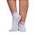 Kit 3 Meias Brancas Algodão Feminina Punho Colorido Meias Esportivas Atoalhada Meia Branca Macia Buky - Imagem 5
