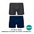 Kit 2 Cueca Boxer Microfibra SELENE Cuecas Box Shortinho Perninha Poliamida - Imagem 2