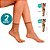 Kit 2 Pares Meia Soquete Fio 15 Selene Original Natural Preta Fina Social Fina - Imagem 1