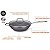 Panela Wok Com Tampa 28cm 3 Litros Fogão Indução Antiaderente Brinox - Imagem 5