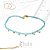 Colar Lubi Choker Pingente Celestita - Imagem 2