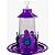 Bebedouro Beija Flor Colibri Passaros Ecológico 250ml Com Chapéu e Poleiro Bandeja Cores Aleatórias - Imagem 5