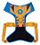 Peitoral Cachorros Airmesh Ajustável Marvel Wolverine Zeedog Tam M - Imagem 2