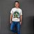 Camiseta Masculina Branca de Algodão Estampada Sonic Senhor dos Anéis - Imagem 2