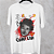 Camiseta Masculina Branca de Algodão Estampada Charlie Chaplin - Imagem 2
