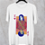 Camiseta Masculina Branca de Algodão Estampada Rei Michel Jackson - Imagem 3