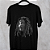 Camiseta Masculina Preta de Algodão Estampada Bob Marley - Imagem 2