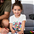 Camiseta Infantil Menina Branca de Algodão com Estampa Personagens Peppa My Little Poney - Imagem 1