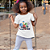 Camiseta Infantil  Branca de Algodão com Estampa Divertidamente - Imagem 2