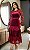 VESTIDO VELUDO E RENDA - Imagem 1