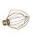 BATEDOR ARAMADO PARA BATEDEIRA KITCHENAID - CODIGO 326012159 - Imagem 2