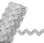 Sianinha 9 mm com 10 mts - Cinza (104) - Imagem 1
