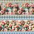 Barrado Rosas Vintage (0,55cmx1,50mt) - Imagem 2
