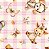 Tecido Tricoline Digital Corrido Girafinhas Beautiful (0,50cmx1,50mt) - Imagem 3
