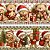 Tecido Tricoline Barrado Digital Natal dos Ursos 100% algodão(55cmx150mt) - Imagem 4