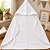 Toalha de Banho infantil com Capuz p/ bordar Branca (70cmx90cm) - Imagem 1