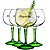 Taças Original Nadir Para Gin Tanqueray  Caixa com 6X600ml De Vidro - Imagem 1