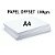 Papel Offset  100 Folhas 180g A4 Branco para Cartões de Visitas,Certificados,Tags e Artesanato - Imagem 1