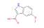 [10242-01-0], 1H-Indole-3-carboxylic acid, 5-methoxy-, 98%, 250mg - Imagem 1