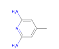 [38439-33-7], 2,6-DIAMINO-4-METHYL PYRIDINE, , 50mg - Imagem 1