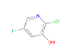 [884494-35-3], 2-Chloro-5-fluoro-3-hydroxypyridine, 98%, 100mg - Imagem 1