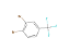 [7657-08-1], 1,2-DIBROMO-4-TRIFLUOROMETHYL-BENZENE, 98%, 250mg - Imagem 1