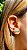 Brinco Calma Cristal Paraiba Earcuff - Imagem 2