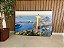 Quadro Decorativo Cristo Redentor; Medida 80x120cm; Moldura Madeira Preta - Imagem 1