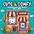 Cute & Comfy - Coloring Book For Adults - Imagem 1