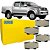 PASTILHA DE FREIO DIANTEIRO TOYOTA HILUX 05/09 - Imagem 1