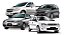 FLEXIVEL DE FREIO DIANT GM ASTRA 99> MONTANA MERIVA - Imagem 2