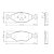 PASTILHA DE FREIO DIANT VW GOL G2 G3 G4 1.0 1.6 96/08 (VENTILADO) - Imagem 1