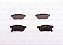 PASTILHA DE FREIO TRAS HONDA CITY DX 1.5 1.5L 16V 14/21 - Imagem 1
