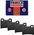 *** PASTILHA DE FREIO TRAS VW GOL GTI FORD ESCORT VERONA FRAS-LE - Imagem 1