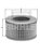 FILTRO DE AR MOTOR VW FUSCA KOMBI 1200 60/66 - Imagem 1