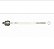BARRA AXIAL DE DIRECAO FIAT STRADA 99> D.H 270MM - Imagem 1