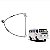 *** MAQUINA DO VIDRO MECANICA, MANUAL PORTA DIANTEIRA L.D KOMBI CLIPPER - Imagem 1