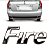 EMBLEMA (FIRE) CROMADO FIAT 00/ 0249855 - Imagem 1