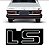 *** EMBLEMA (LS) VW GOL/VOYAGE/PARATI GI/ PASSAT 84/90 CROMADO COM FUNDO PRETO MARCON 314. - Imagem 1