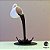 Cantinho do café Escultura Cafézinho Café derramado 15cm Flutuante Decoração Cozinha - Imagem 2