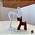 Escultura mulher e cachorro Petlovers Impresso 3D Decoração Animal - Imagem 3