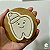 Kit cortador Dente de Natal Biscoito decorado Pasta Americana Brownie Aprox.6,5CM Decoração Natal - Imagem 4