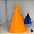 Nossa Senhora Aparecida Impressa em 3D Laranja Imagem Católica Santa - Imagem 4