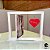 Porta retrato para 2 fotos giratório Casal Presente Criativo Fotografia 10X15 Personalizado Amor - Imagem 3