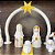 Presépio Natalino completo Impresso em 3D Natal Natividade Decoração da Natal Sagrada Família - Imagem 3