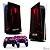 Skin PS5 Adesiva Aranha Negra - Imagem 1